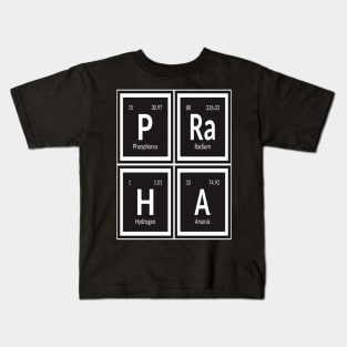 Elements of Praha City Kids T-Shirt